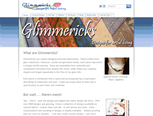 Tablet Screenshot of glimmericks.com